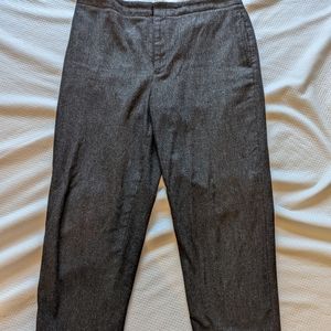 Club Monaco wool pants in charcoal grey.
